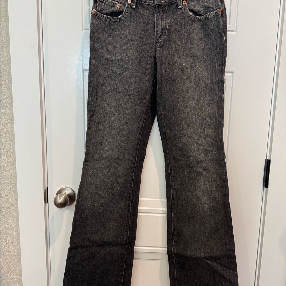 Polo by Ralph Lauren Black Wide-Leg Jeans